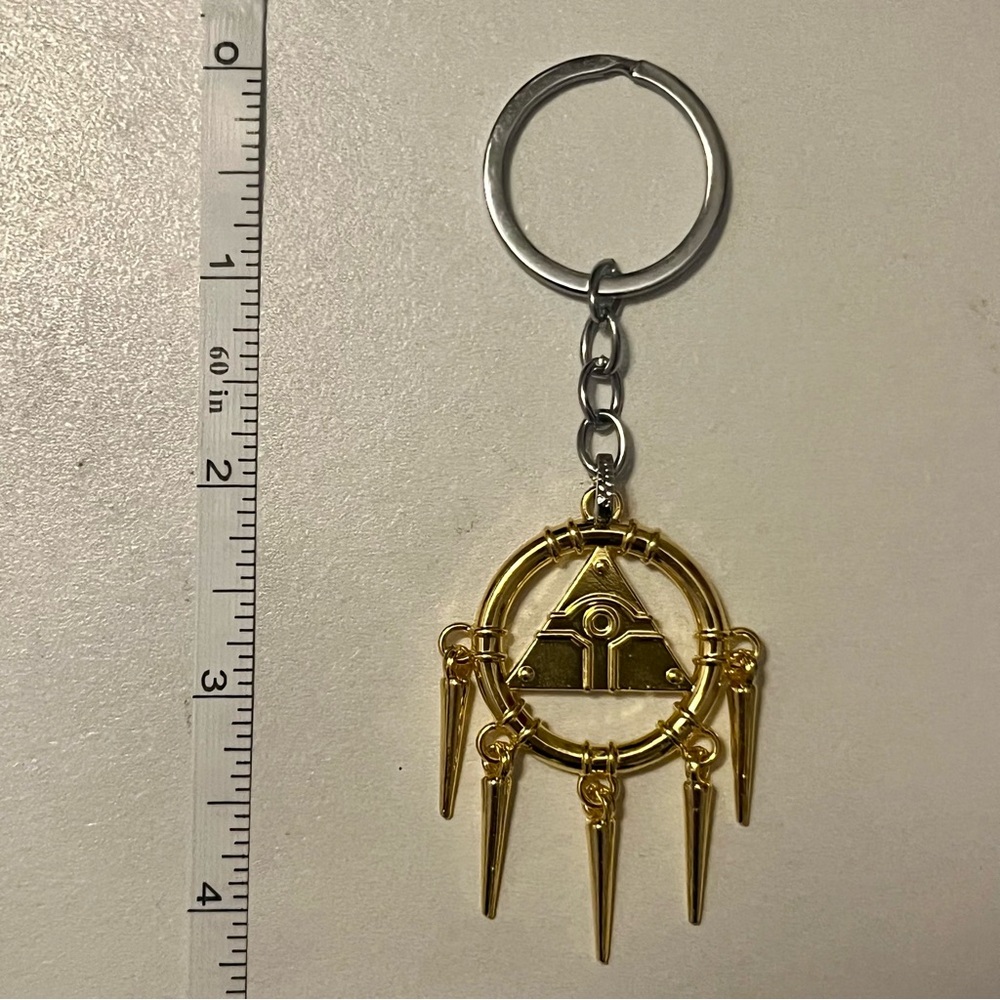 Bakura Millennium Ring Keychain from yugioh